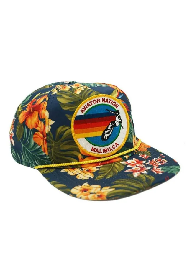 Signature Malibu Vintage Safari Twill LowRise Trucker WomenMen Aviator Nation Trucker Hats