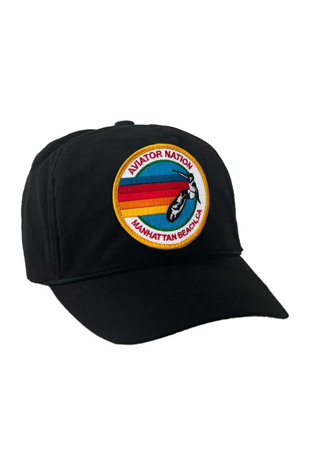 Signature Manhattan Beach Vintage Nylon Trucker Hat WomenMen Aviator Nation Trucker Hats Signature Manhattan Beach Vintage Nylon Trucker Hat WomenMen Aviator Nation Trucker Hats