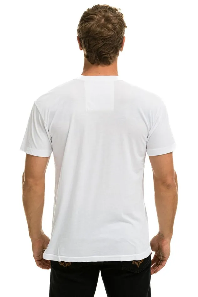 Signature Small Venice Circle Tee 8211 White WomenMen Aviator Nation Tees