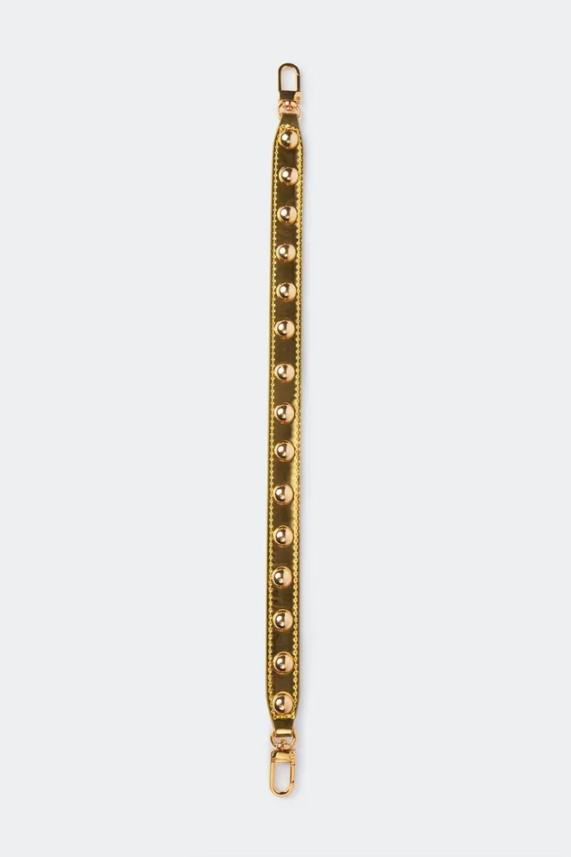 Simon Miller Bags Women Chrome Studded Strap In Star Gold