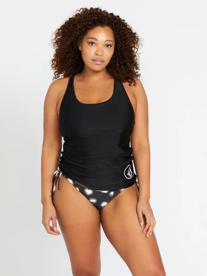 Simply Core Tankini Bikini Top 8211 Black Womens Volcom Swim