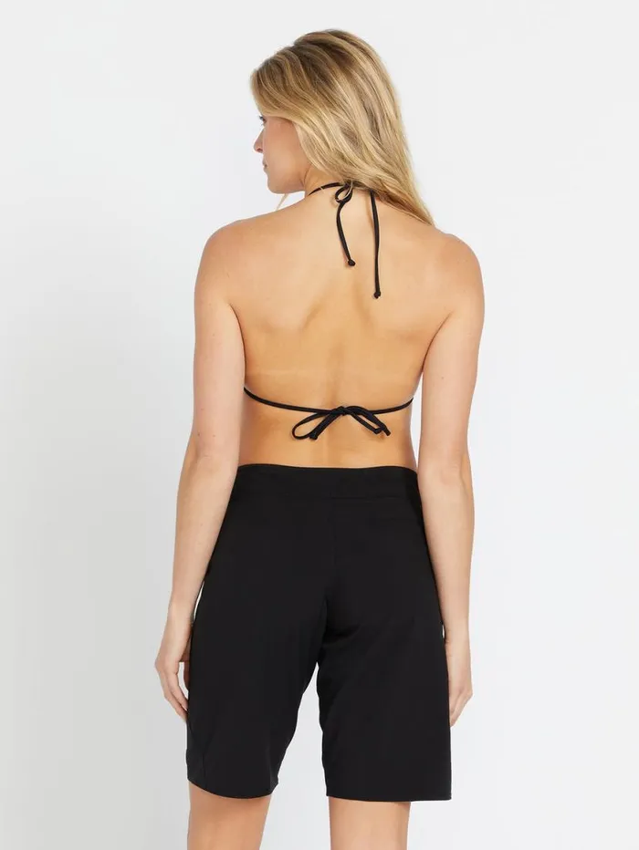 Simply Solid Boardshort 8211 Black Womens Volcom Boardshorts