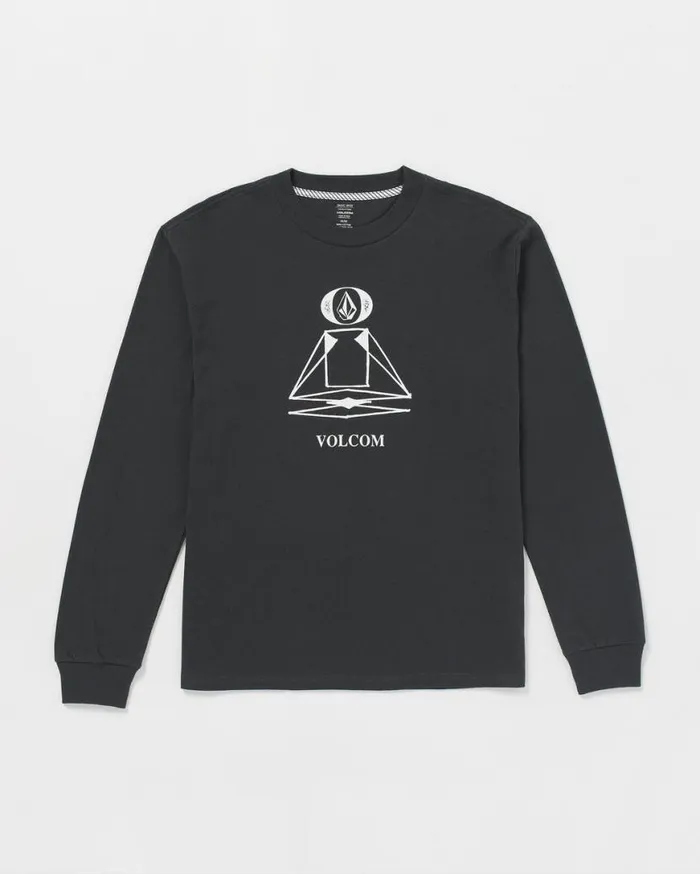 Skate Vitals Remy Long Sleeve Tee 1 8211 Stealth Mens Volcom Skate Vitals