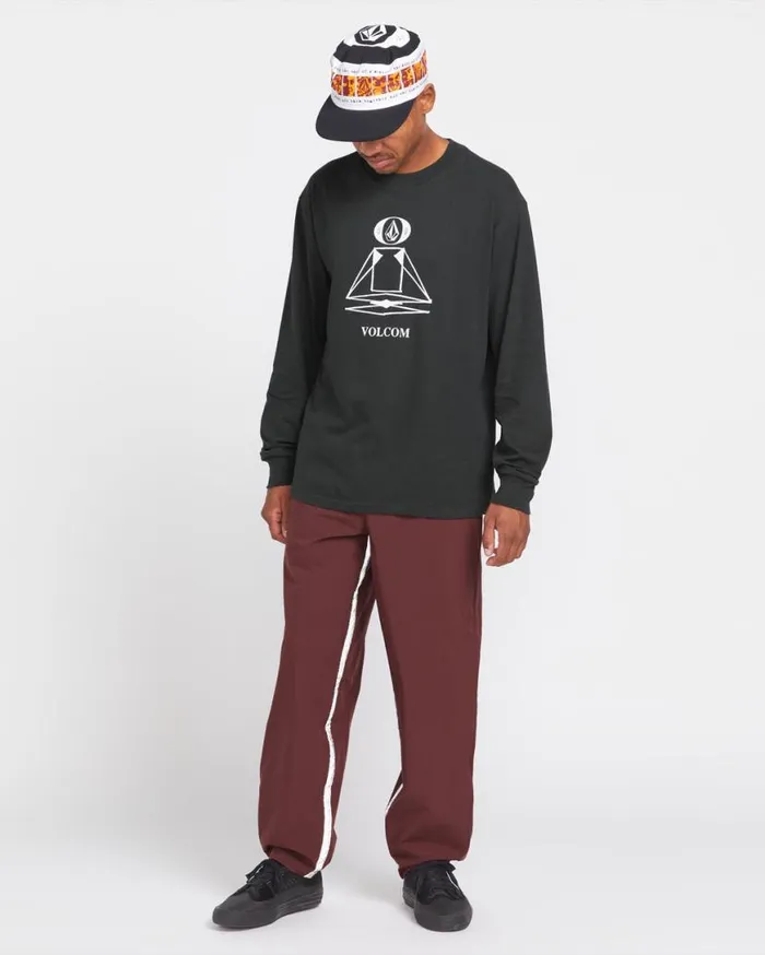 Skate Vitals Remy Long Sleeve Tee 1 8211 Stealth Mens Volcom Skate Vitals