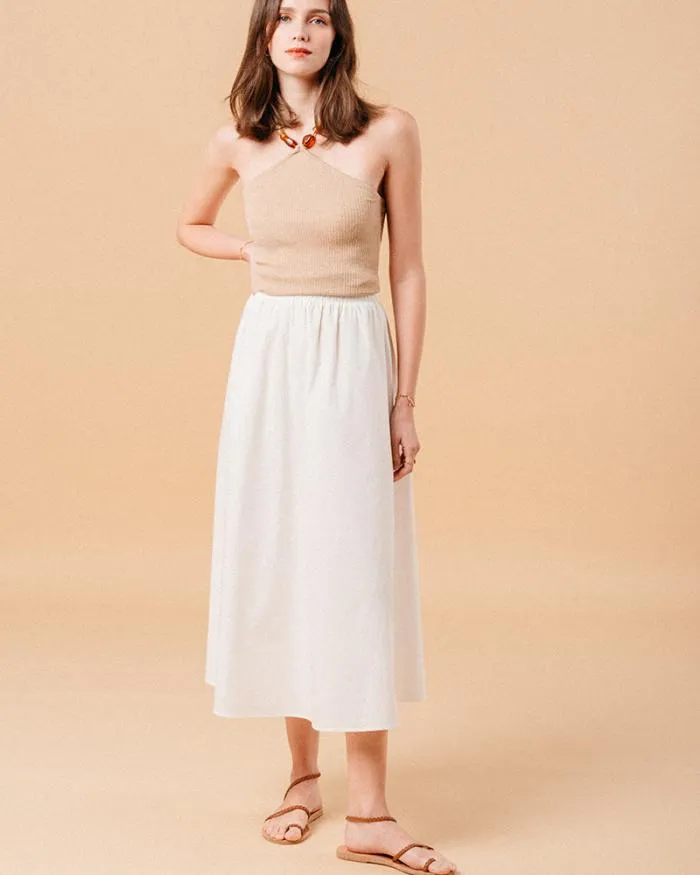 SKIRT ECRU MUTINE Shop Grace and Mila Midi Skirts