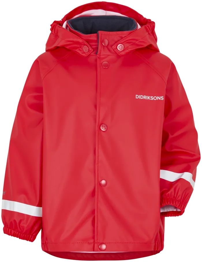 Slaskeman Classic Kids Set Flag Red Kids Didriksons Unlined Rain Set
