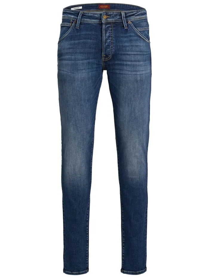 Slim Jeans JACK and JONES Mens GLENN FOX AGI 204 50SPS SLIM FIT JEANS Blue Blue Denim