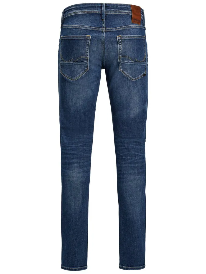 Slim Jeans JACK and JONES Mens GLENN FOX AGI 204 50SPS SLIM FIT JEANS Blue Blue Denim