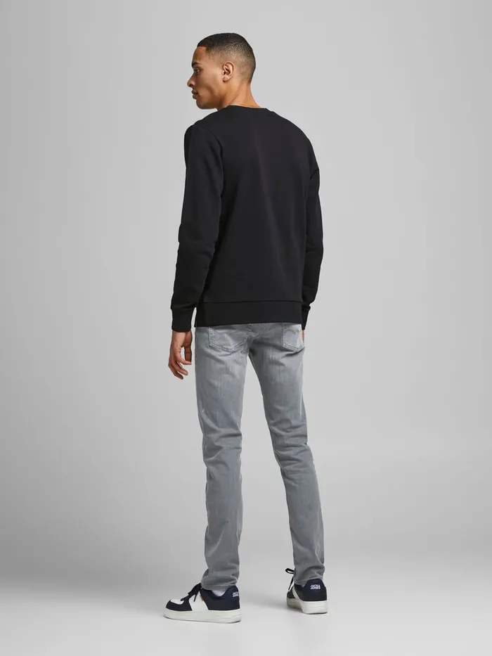 Slim Jeans JACK and JONES Mens GLENN ORIGINAL AM 806 SLIM FIT JEANS Grey Grey Denim