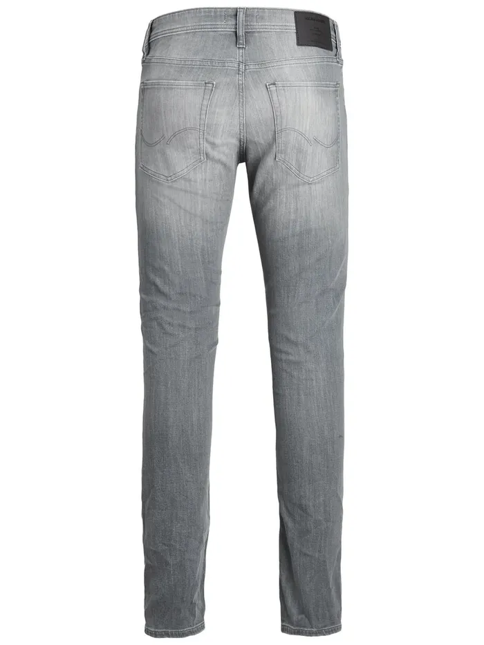 Slim Jeans JACK and JONES Mens GLENN ORIGINAL AM 806 SLIM FIT JEANS Grey Grey Denim