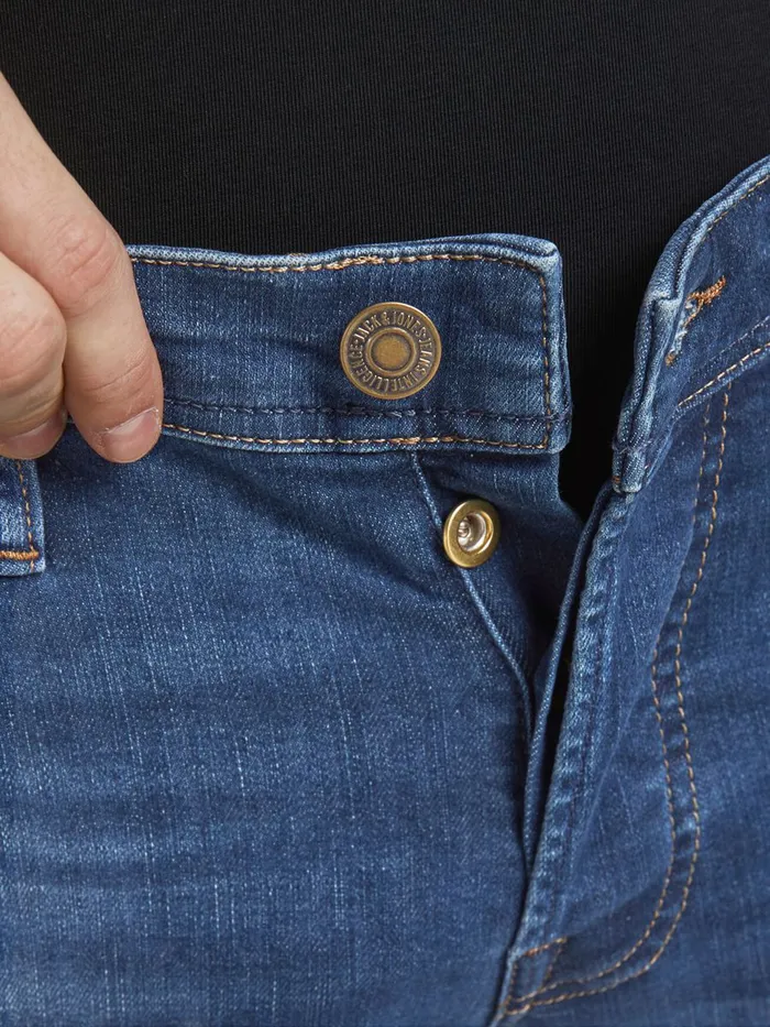 Slim Jeans JACK and JONES Mens GLENN ORIGINAL JJ 259 SLIM FIT JEANS Blue Blue Denim