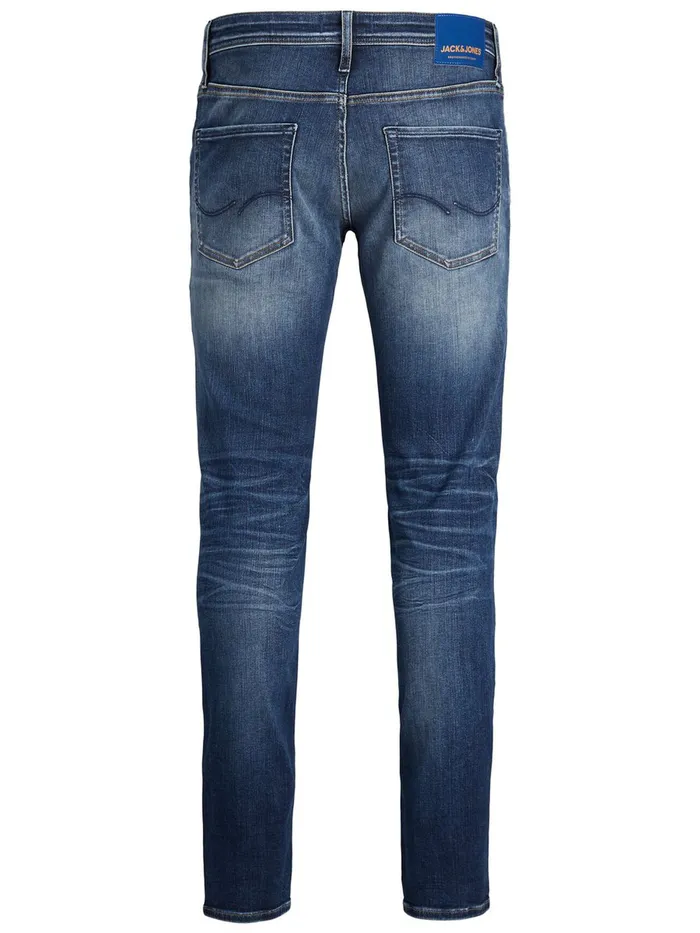 Slim Jeans JACK and JONES Mens GLENN ORIGINAL JOS 206 PCW 50SPS SLIM FIT JEANS Blue Blue Denim