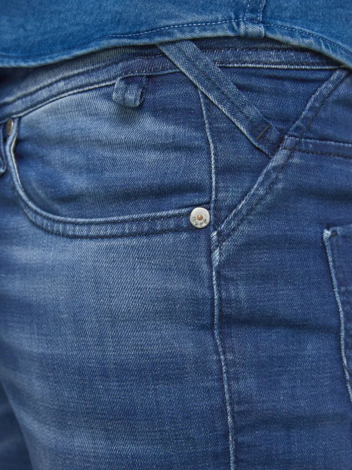 Slim Jeans JACK and JONES Mens GLENN ROCK BL 894 LID SLIM FIT JEANS Blue Blue Denim