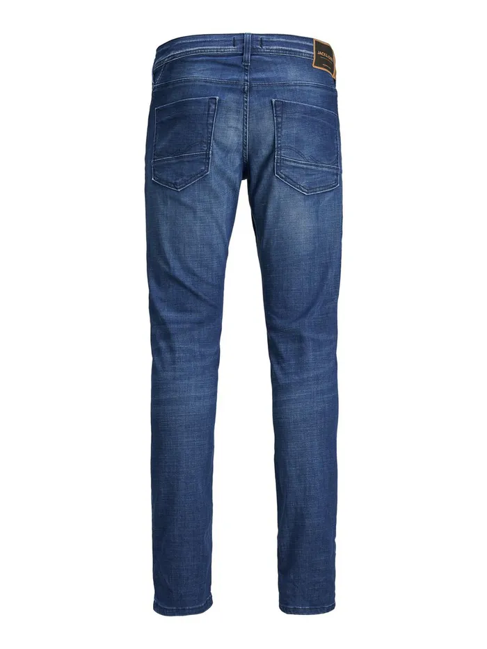 Slim Jeans JACK and JONES Mens GLENN ROCK BL 894 LID SLIM FIT JEANS Blue Blue Denim