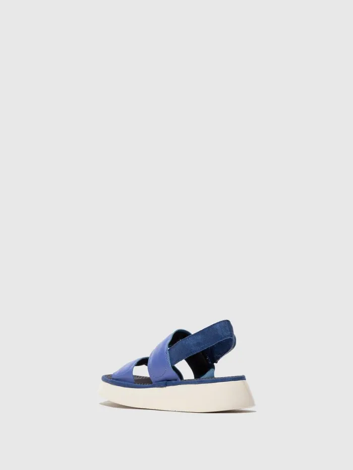 SlingBack Sandals CRAW467FLY BLUE Women Fly London Sandals