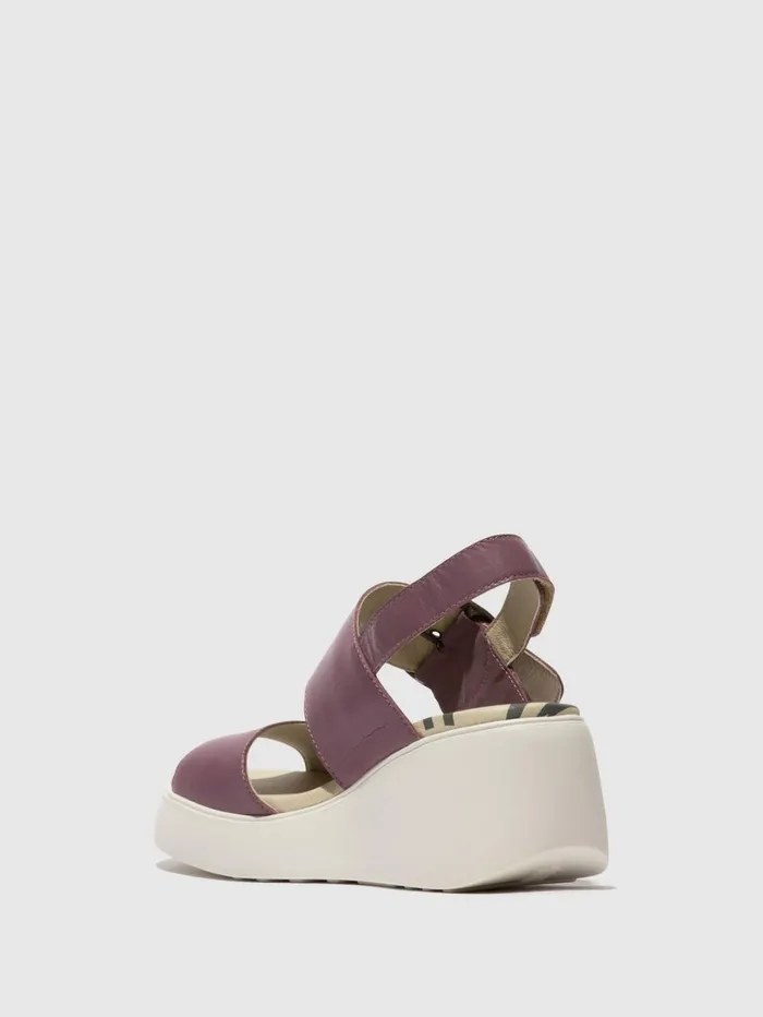 SlingBack Sandals DIGO939FLY VIOLET Women Fly London Sandals