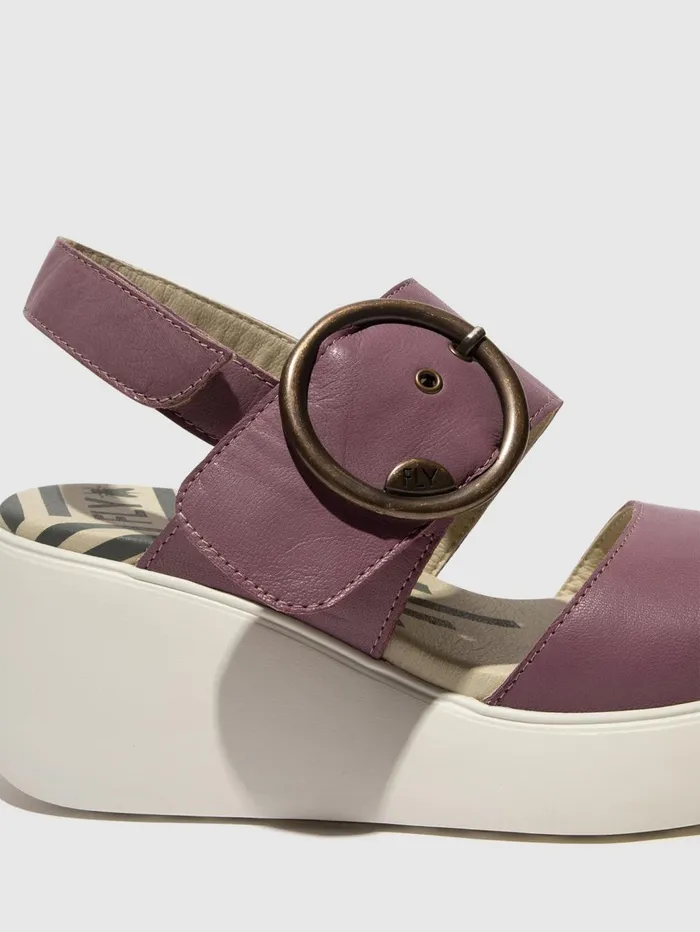 SlingBack Sandals DIGO939FLY VIOLET Women Fly London Sandals
