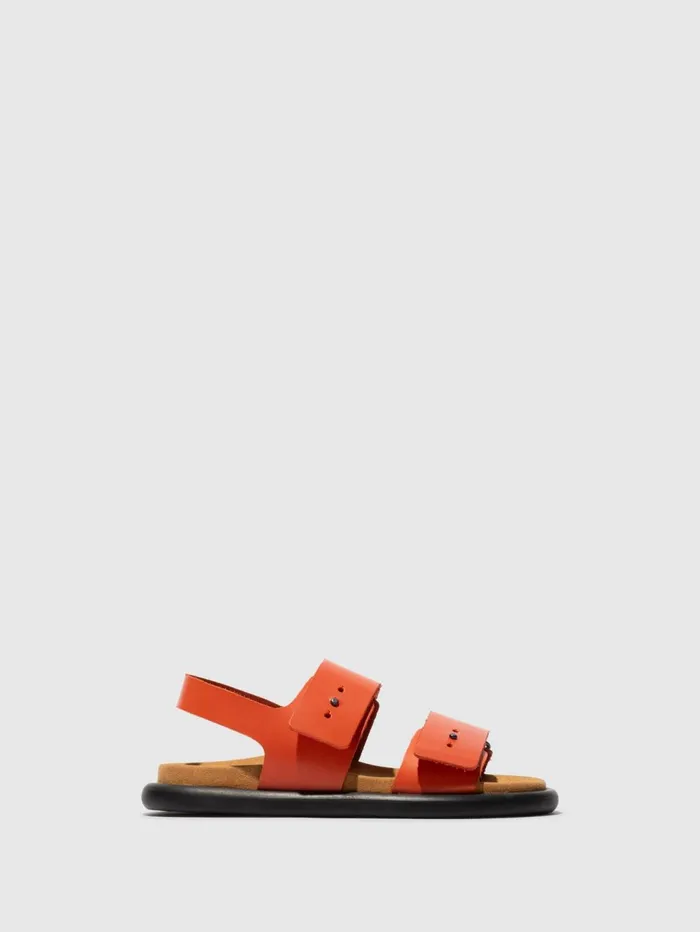 SlingBack Sandals PAFI070FLY SCARLET Women Fly London Sandals