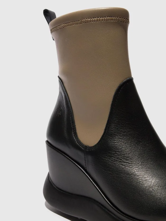 Slipon Ankle Boots GLAF130FLY BLACKTAUPE Women Fly London Ankle Boots