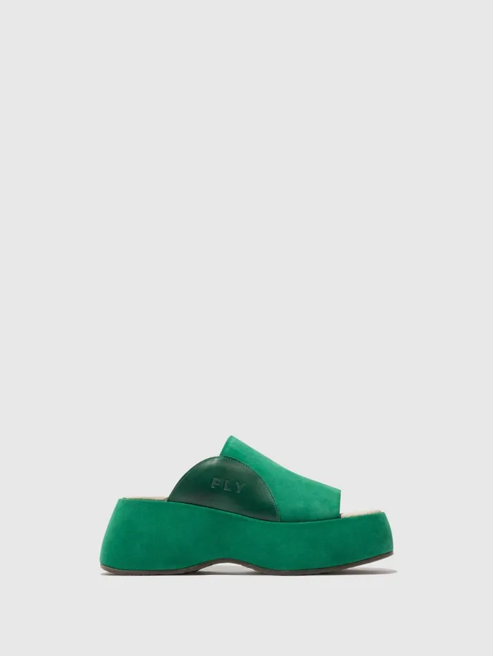 Slipon Mules BEZI078FLY GREENGREEN Women Fly London Mules