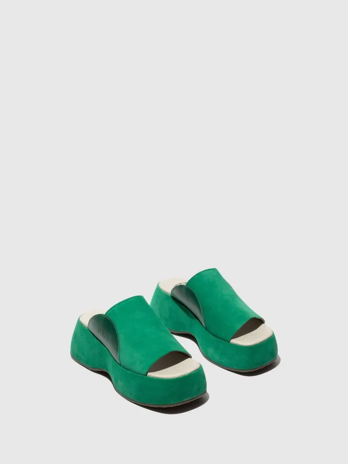 Slipon Mules BEZI078FLY GREENGREEN Women Fly London Mules
