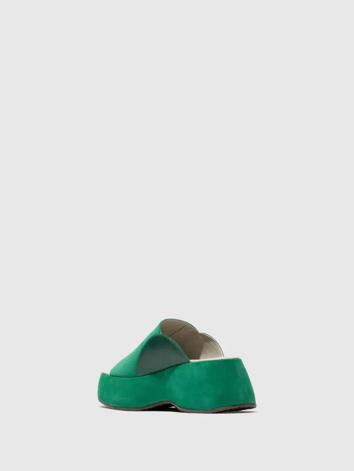 Slipon Mules BEZI078FLY GREENGREEN Women Fly London Mules