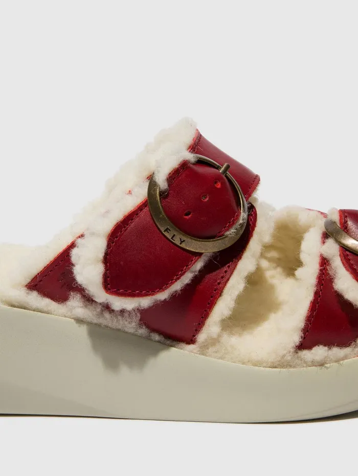 Slipon Sandals BUGA902FLY RED Women Fly London Sandals