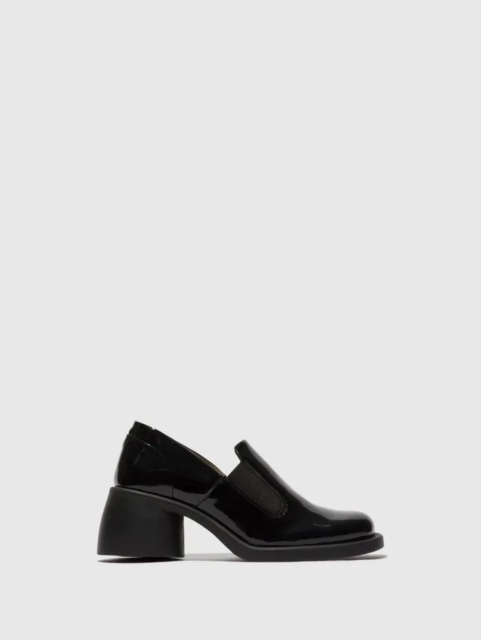 Slipon Shoes HUCH004FLY ATLANTIS BLACK Women Fly London Shoes