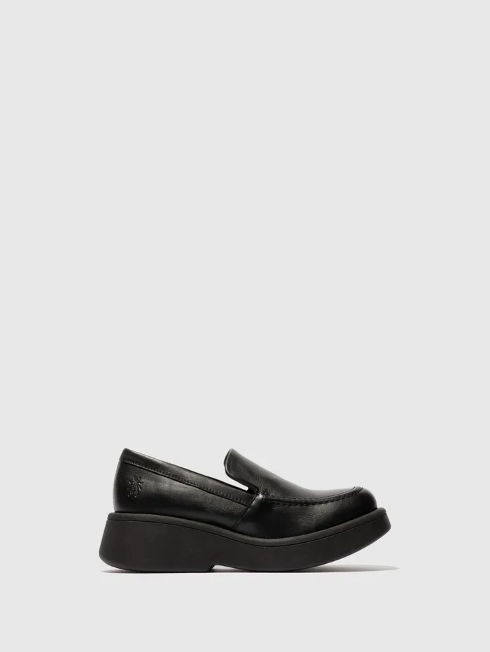 Slipon Shoes MARU158FLY BLACK Women Fly London Shoes