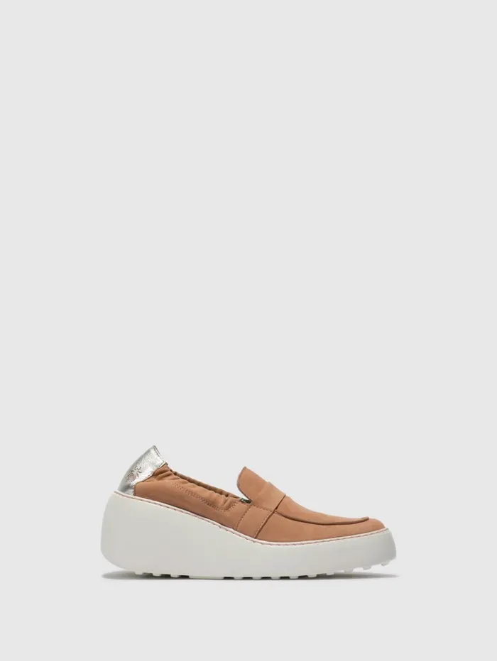 Slipon Trainers DULI620FLY NUDE PINKSILVER Women Fly London Trainers