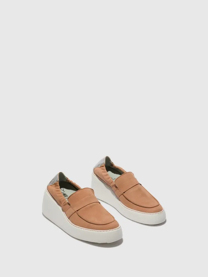 Slipon Trainers DULI620FLY NUDE PINKSILVER Women Fly London Trainers