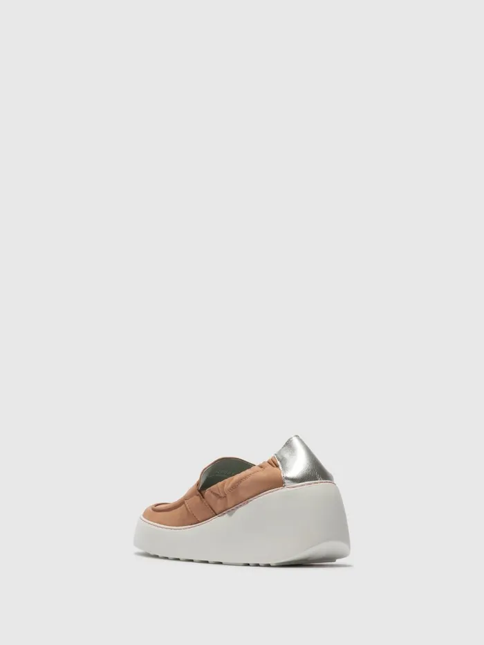 Slipon Trainers DULI620FLY NUDE PINKSILVER Women Fly London Trainers