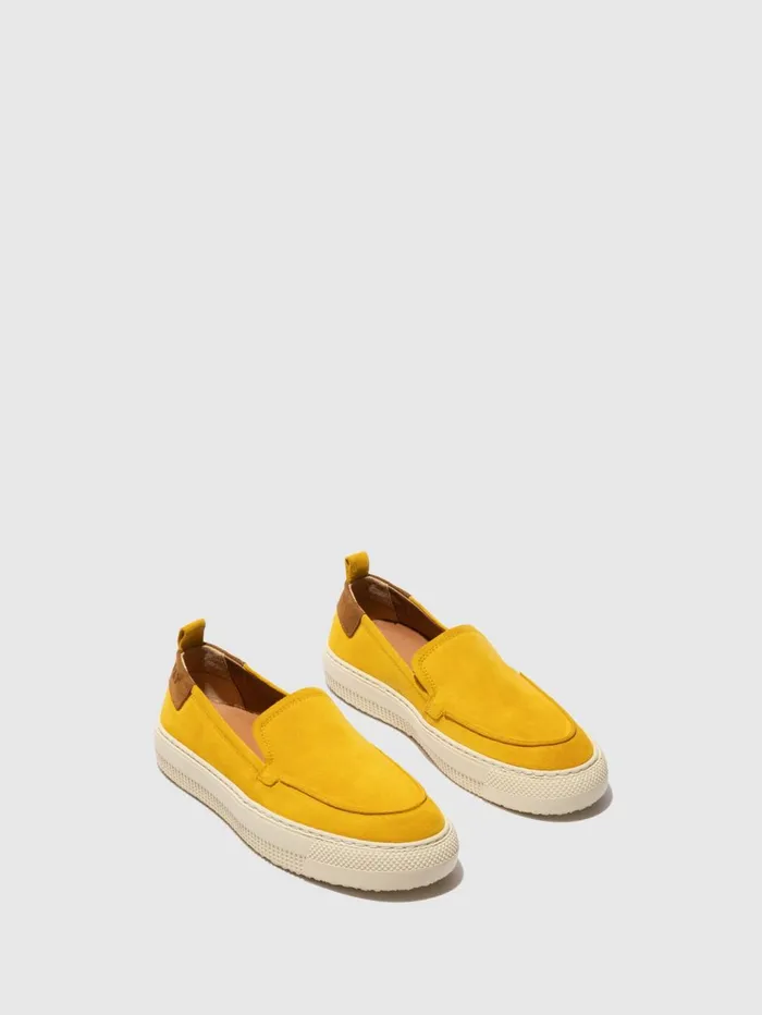 Slipon Trainers TANN625FLY YELLOW Women Fly London Trainers