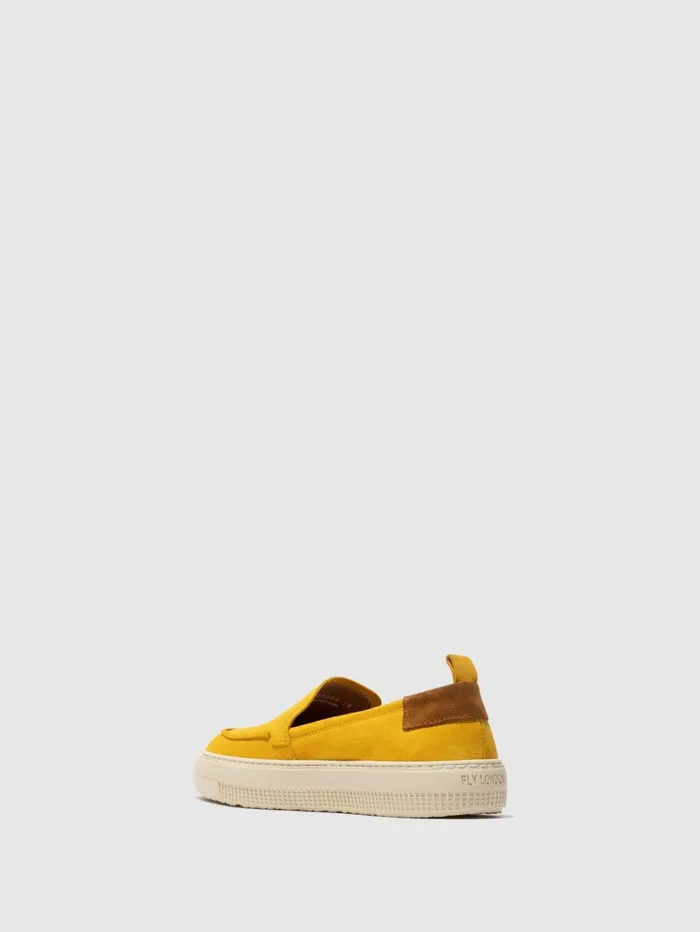 Slipon Trainers TANN625FLY YELLOW Women Fly London Trainers
