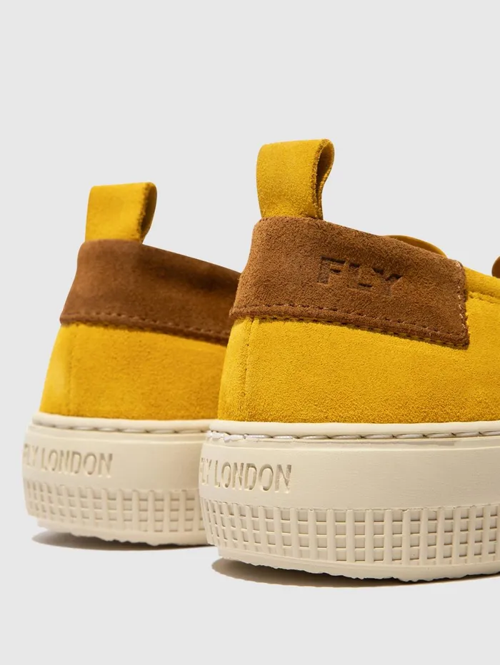 Slipon Trainers TANN625FLY YELLOW Women Fly London Trainers