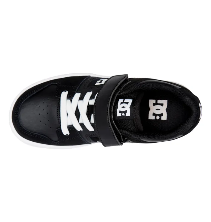 Sneakers Kids Boy8217s Manteca 4 Elastic Waist Lace Shoes blackblackwhite DC Shoes