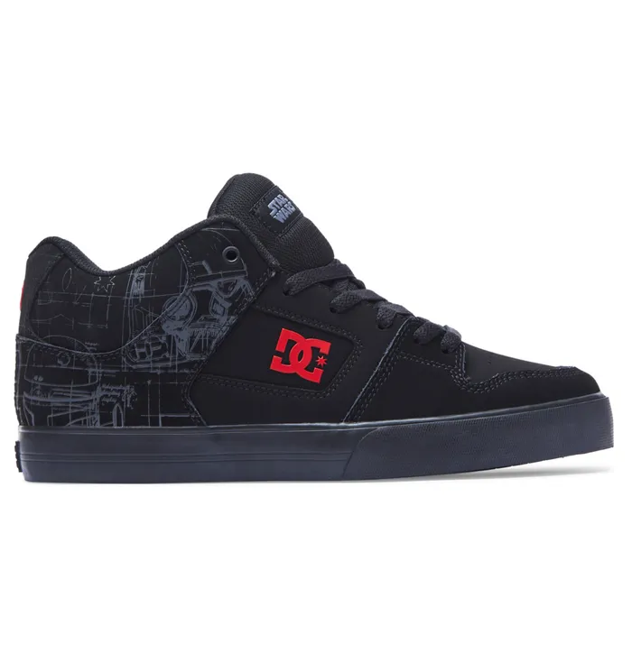 Sneakers Star Wars DC Shoes Pure MID MidTop Shoes blackred DC Shoes Men
