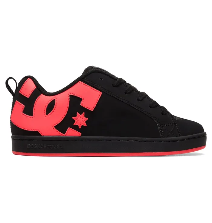 Sneakers Women DC Shoes Court Graffik Shoes blackhot pink