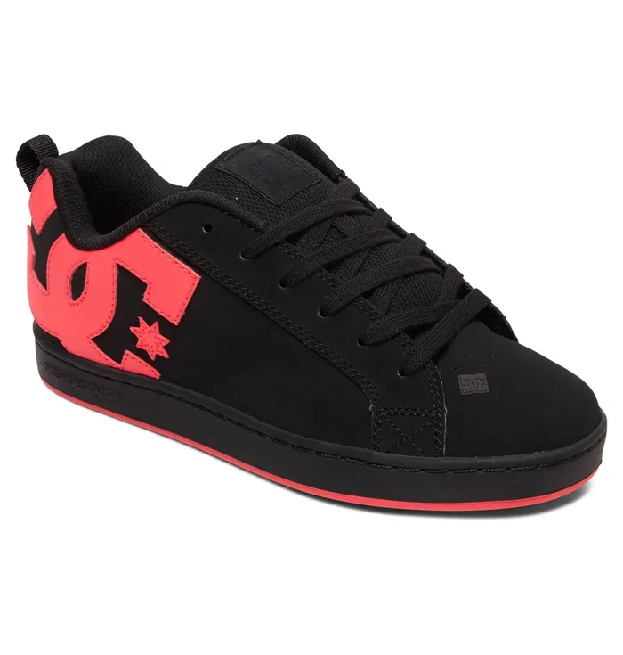 Sneakers Women DC Shoes Court Graffik Shoes blackhot pink
