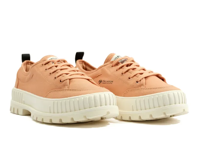 Sneakers Women PALLADIUM PALLASHOCK LO ORGANIC 2 Sandstone Sneakers Women PALLADIUM PALLASHOCK LO ORGANIC 2 Sandstone