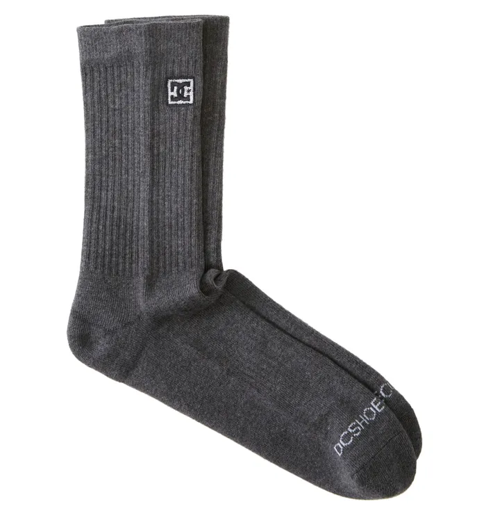 Socks Men DC 2Pack Crew Socks light grey heather DC Shoes