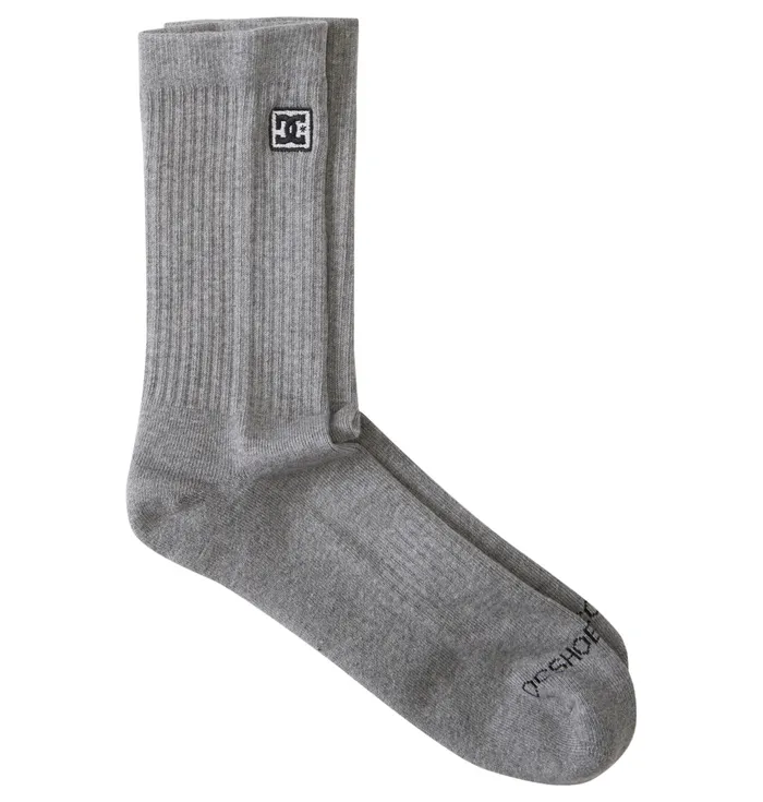 Socks Men DC 2Pack Crew Socks light grey heather DC Shoes