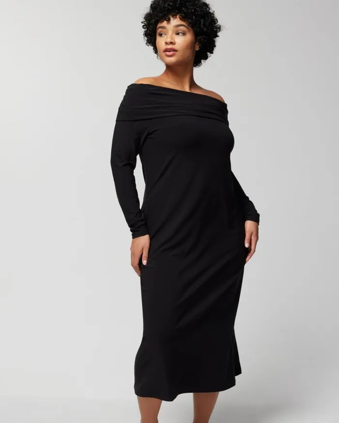 Soma Matte Jersey Midi Bra Dress Big Cab Women Midi Dresses
