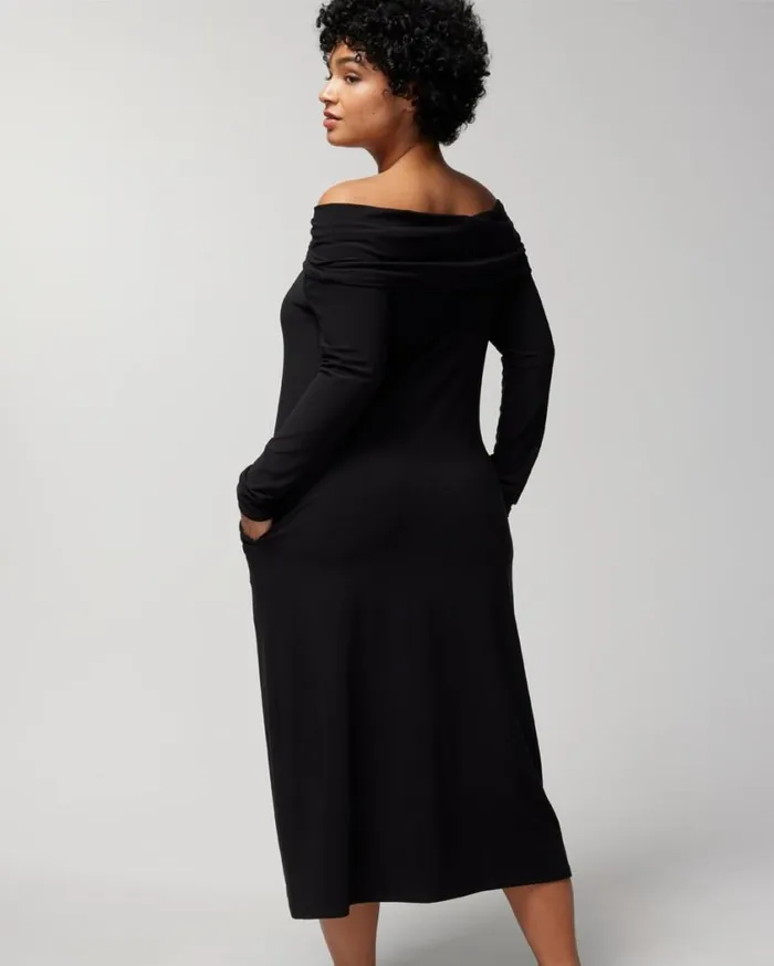 Soma Matte Jersey Midi Bra Dress Big Cab Women Midi Dresses