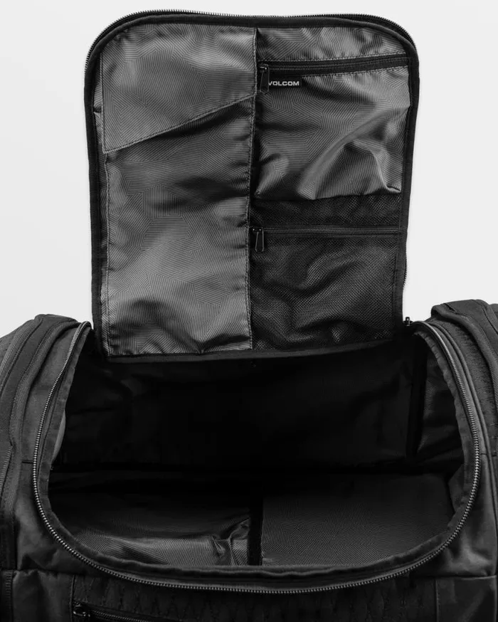 Standby Rolling Duffel 8211 Black Mens Volcom Bags and Backpacks