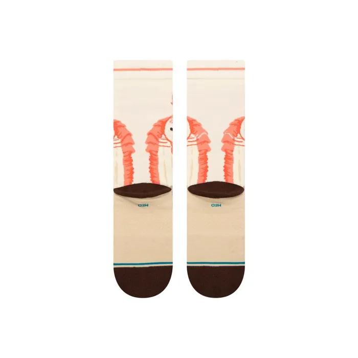 Star WarsStance Phantom Menace Crew Socks Jar Jar 8211 Vintagewhite MenWomen Stance Crew