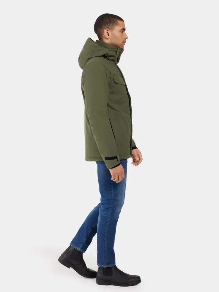 Stefan Jacket Deep Green Men Didriksons Insulated Jackets