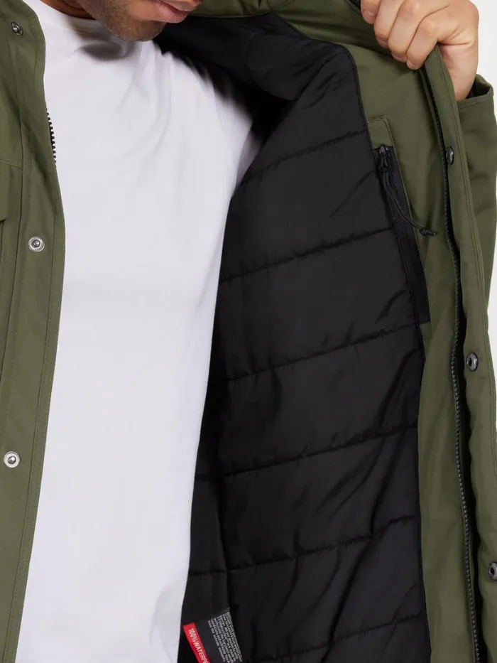 Stefan Jacket Deep Green Men Didriksons Insulated Jackets