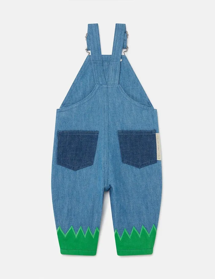 Stella McCartney Baby Boys Kids Farmyard Appliqu Overalls Multicolour