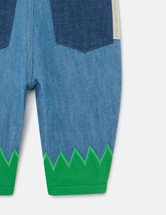 Stella McCartney Baby Boys Kids Farmyard Appliqu Overalls Multicolour